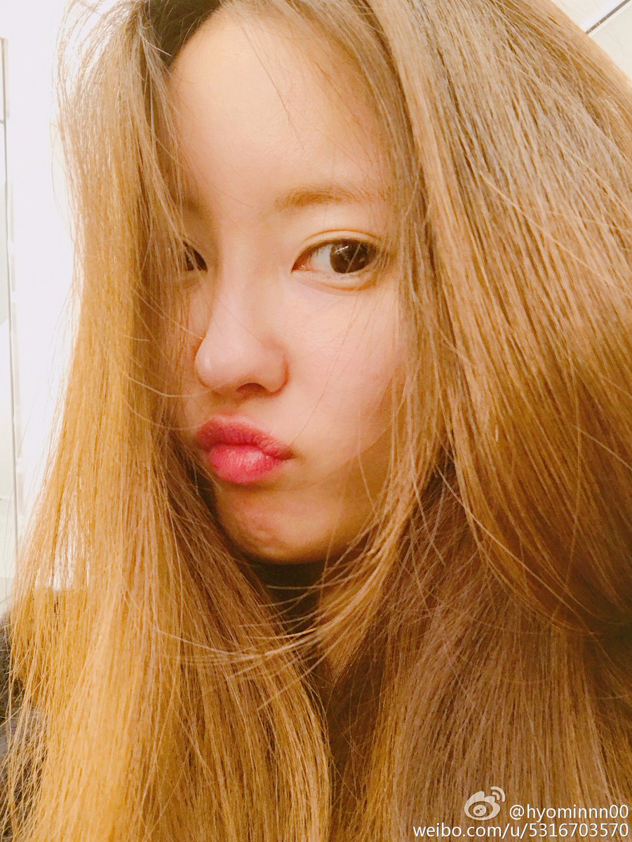 161115 Hyomin Webo Update : Nomakeup😐💧💧💧