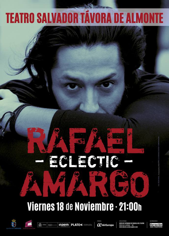 La cultura en #Huelva está imparable. Esta noche <a href="/rafaelamargo/">Rafael Amargo</a> en el teatro Salvador Távora #Almonte ¡Te esperamos! #SienteHuelva