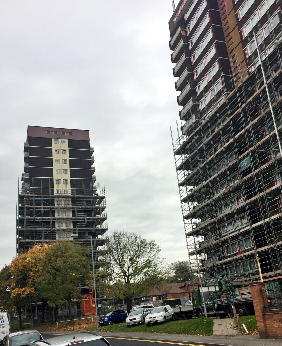 The Team <a href="/SESscaffolding/">SESscaffolding</a> making good progress on 2 x 18 storey blocks in Walsall <a href="/NASCscaffolding/">NASC Scaffolding 👷🏻‍♂️👷🏻‍♀️</a>