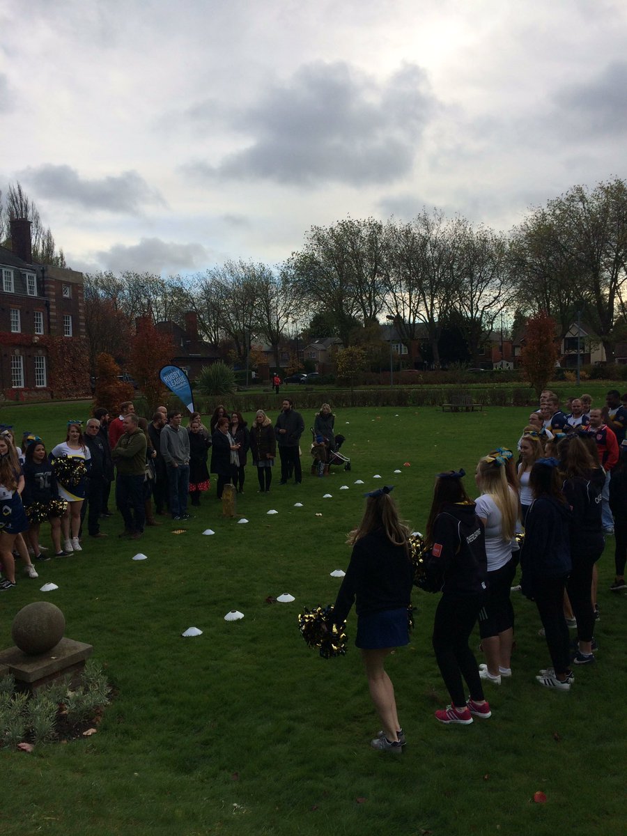 We're nearly ready ! <a href="/SharkettesHull/">UoH Sharkettes</a> @HullUniRL