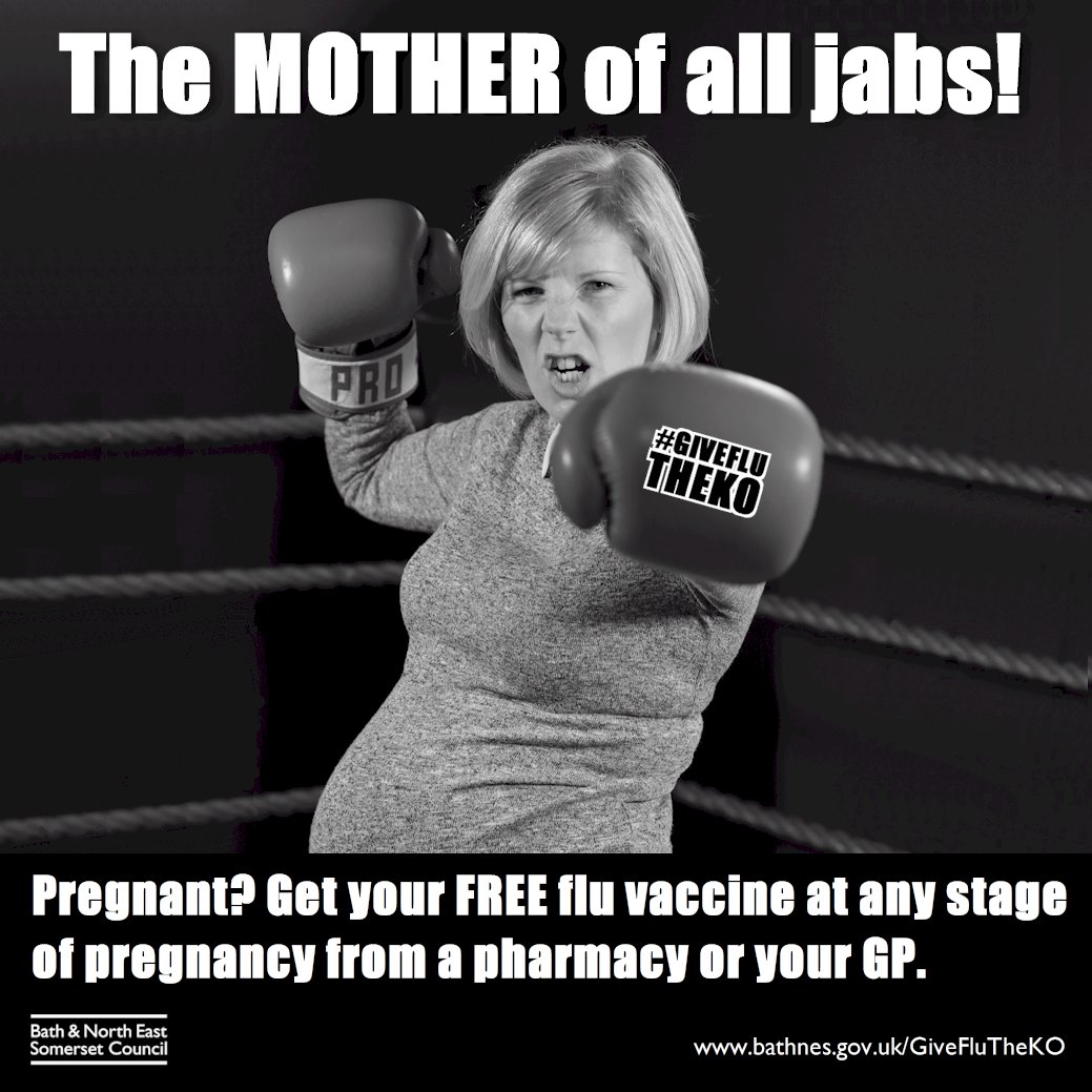 Don't let flu knock you out this winter: bathnes.gov.uk/GiveFluTheKOGet  your vaccination and #GiveFluTheKO <a href="/nhsbanesccg/">Bath and NE Somerset</a>