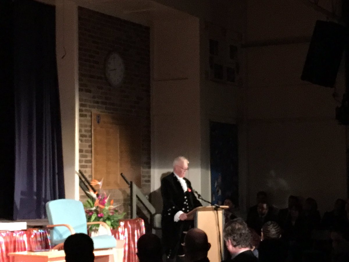 Hamstead_hall's tweet photo. Thanks to @HighSheriffWM16 for helping us to celebrate achievement @Hamstead_Hall Awards evening. #successforall https://t.co/yPUA9OMyV0