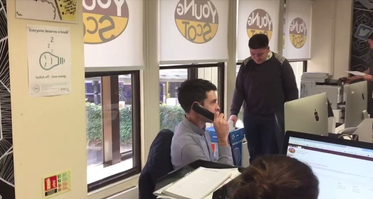 Watch: Some of the best #MannequinChallenges feature the country's charity workers - <a href="/YoungScot/">Young Scot</a> made our list okt.to/OTR02i