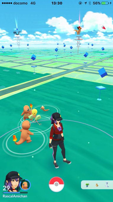 ポケモンgo ポケモンの巣 猿江恩賜公園 ヒトカゲの巣 に行ってきた アキラロク