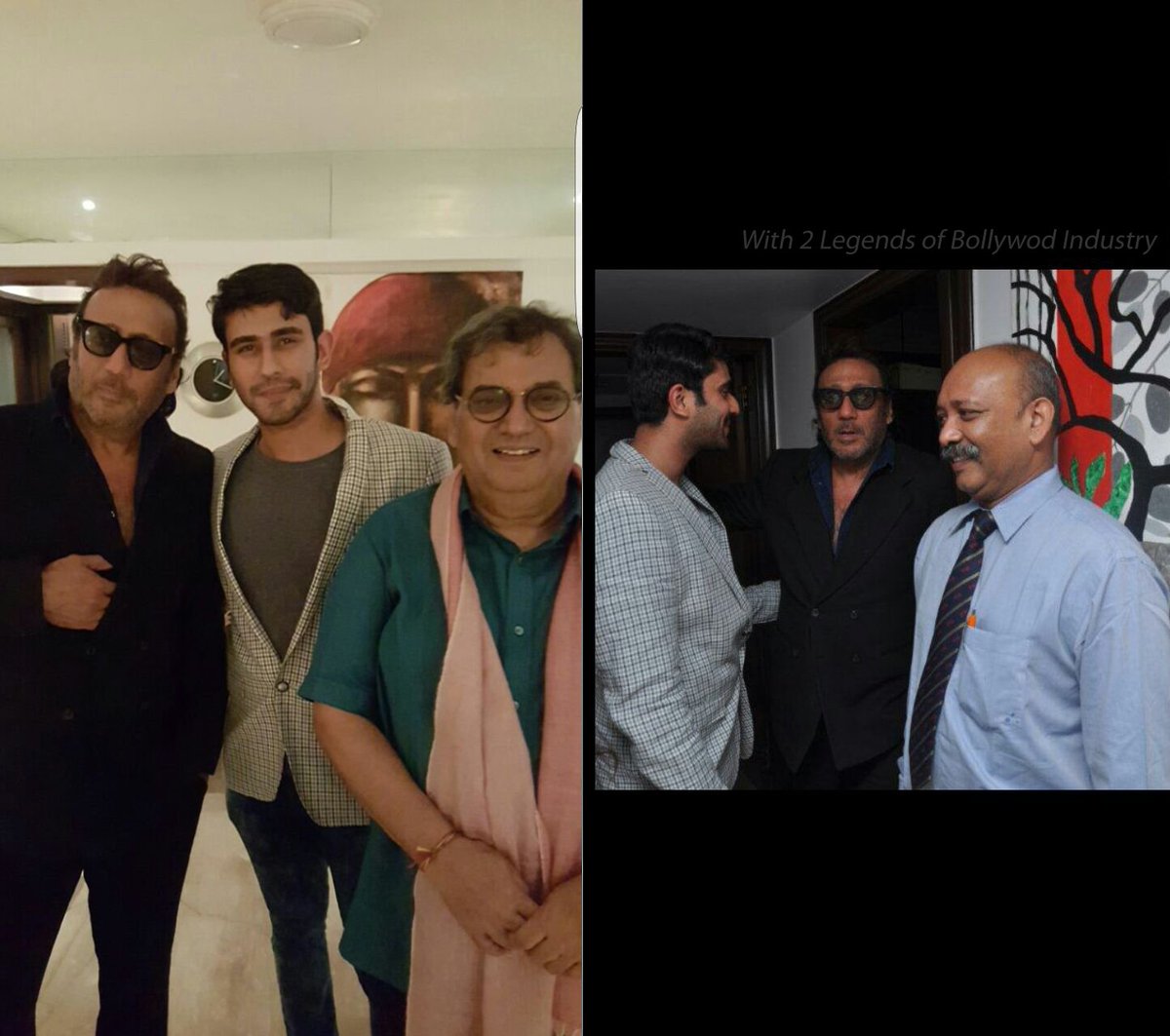 uditgaur90's tweet photo. With the 2 Legends of Bollywood Industry #Bollywood #Diaries https://t.co/92A1Z57P8a