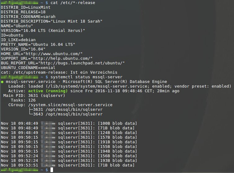 watzlesberger's tweet image. Another one ... #SQLServer #SQLonLinux