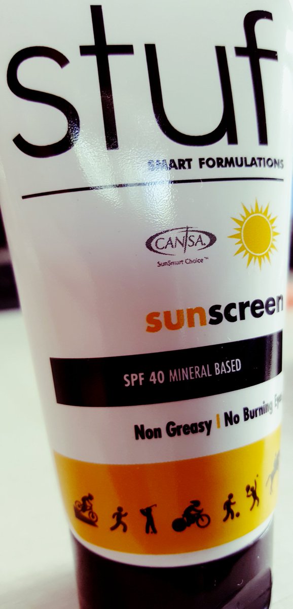 solidstuf's tweet image. Running, cycling, fishing, climbing, golfing, swimming...the rays are gonna-get-ya SPF40 = 97.6% protection @SportsmansW #smartformulations