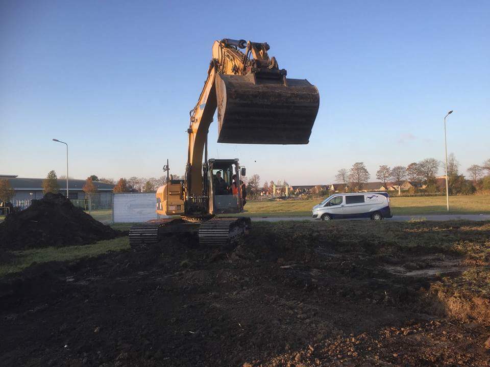 Werkzaamheden nieuwbouw