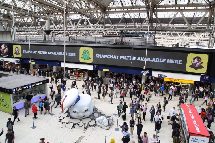 brandanddeliver's tweet photo. Great to see @SonyPicturesUK’s #GhostbustersWaterloo stunt showcased as a leading example of creative advertising https://t.co/RupbLGYZWD https://t.co/Nlxv27Bbs2