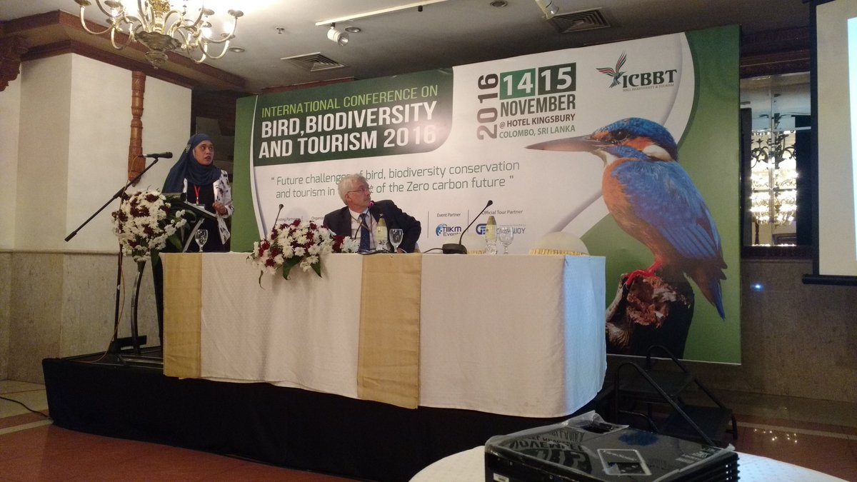 FOGSrilanka's tweet photo. #FOGSL40 FOGSL 40 year celebrations started this week with "International Conference on Bird, Biodiversity and Tourism 2016" held on 14 Nov https://t.co/eXEF3VTGk1