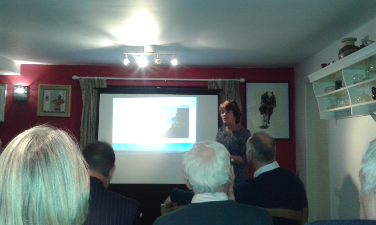 Attended the England Coast Path event last night to promote Somerset part of route