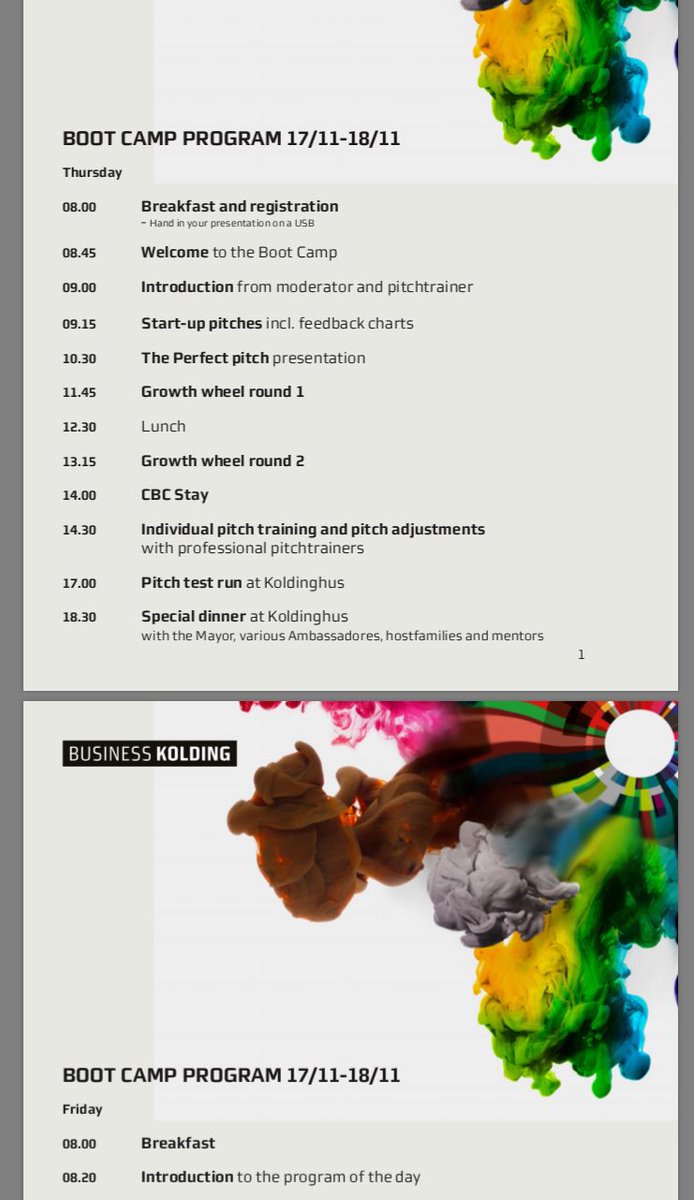 qotufksa's tweet photo. #CBCMENA #BootCamp2016 @businesskolding #kolding @cbc_cup agenda for the two days. @Tenmoubh @berytech @QRCE @WadiMakkahSA https://t.co/l9EhSUENdv