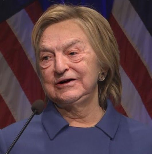 NDAA2012's tweet photo. #HillarySoros!   #FUGLY!!! https://t.co/dXl4TSDha3