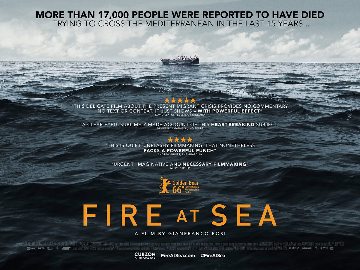 UoNHRLC's tweet photo. Next Human Rights Film Series screening together w @ELSANottingham: Fire at Sea -on the #RefugeeCrisis. Weds 23/11, 18:30, A41 Clive Granger https://t.co/6DyyEsmKw2
