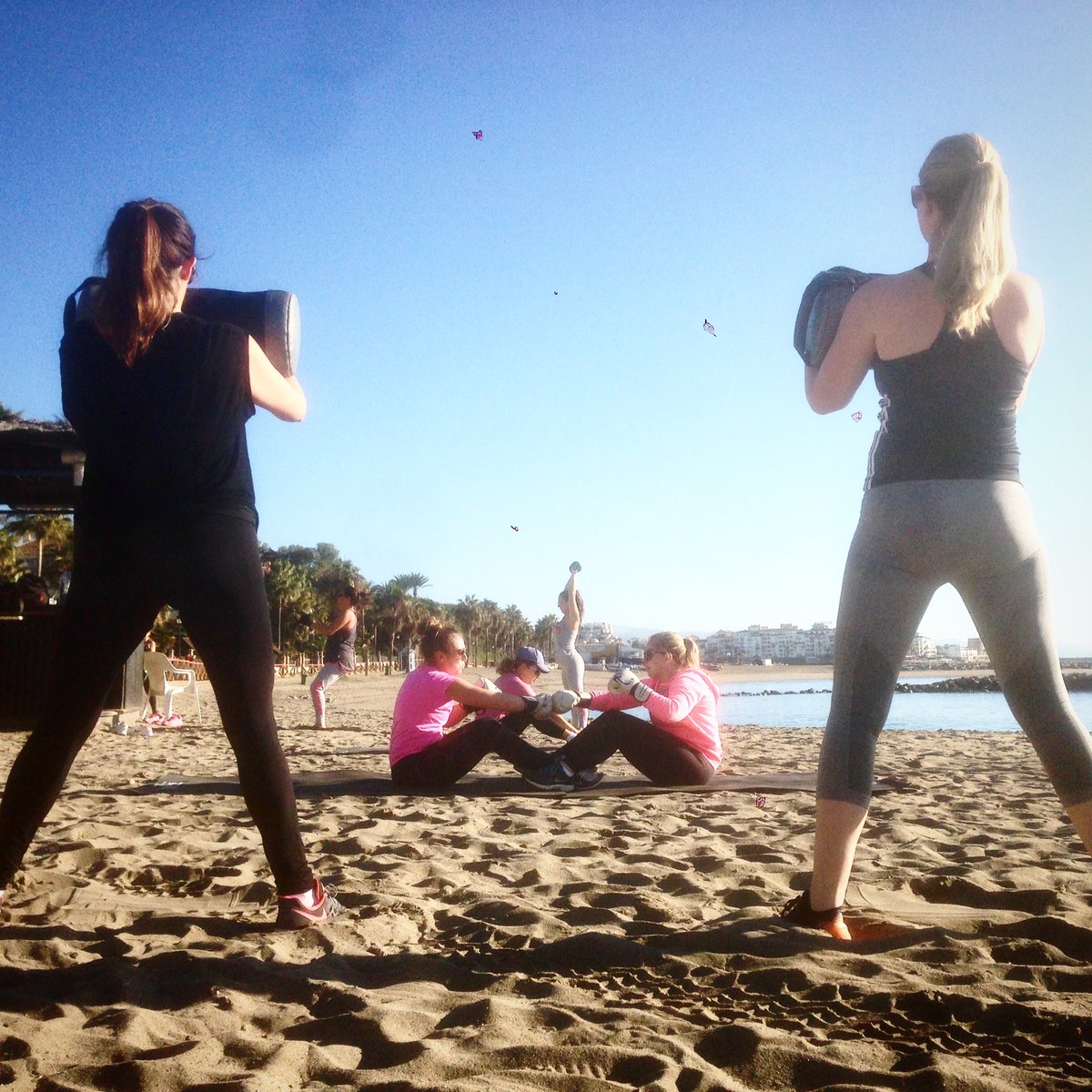 MissFitMarbella's tweet photo. Friday feeling at @MissFitMarbella 

#missfitmarbella #marbella #fitness #bootcamp #fit #girls https://t.co/AXWxcDYYY0