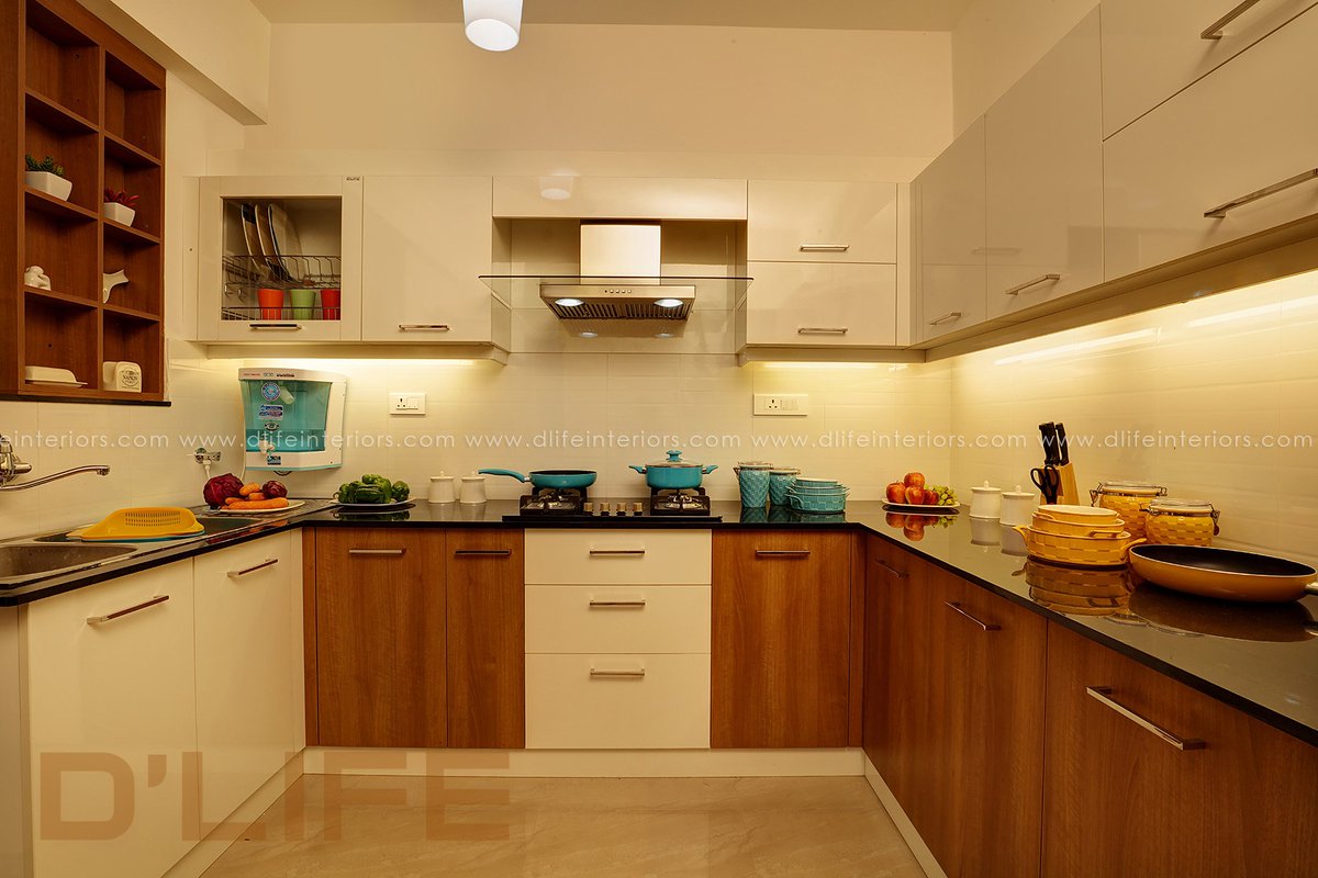 Dlife Interiors Kitchen / Modular Kitchen Design In Kerala Bangalore