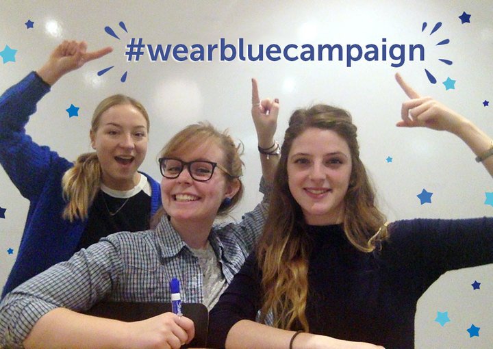 SayFriends_'s tweet image. Let's stand together against bullying! We're wearing blue, are you? #wearbluecampaign @bullyinguk #AntiBullyingWeek