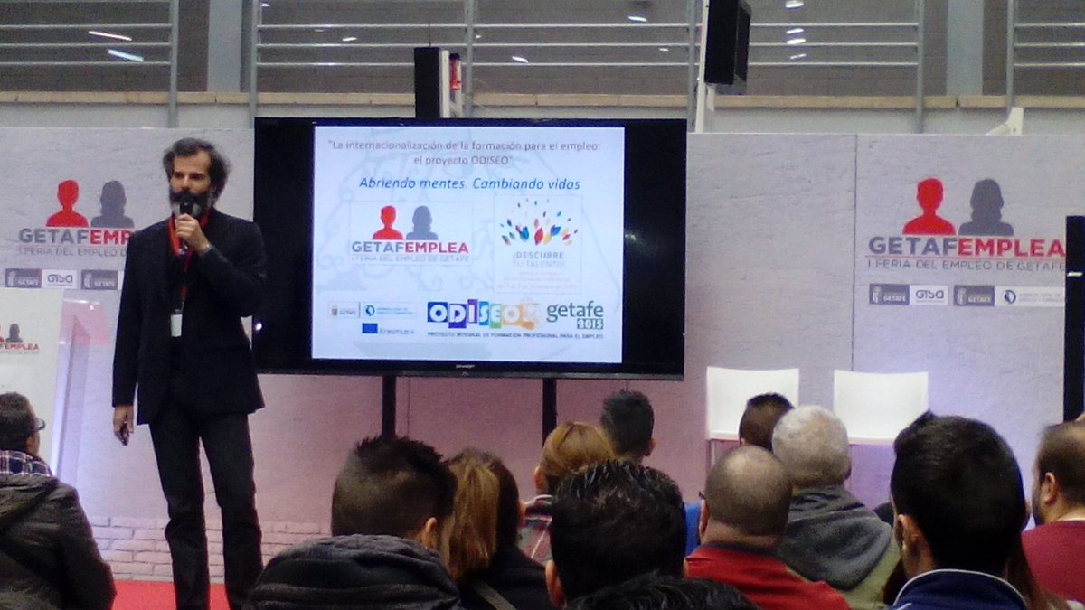 mariarlaboral's tweet photo. @GETAFEMPLEA. Interactuando con empresas de la zona sur de Madrid. Un cara a cara de conocimiento, curriculum y ponencias. https://t.co/ZCb1Sw1JNG