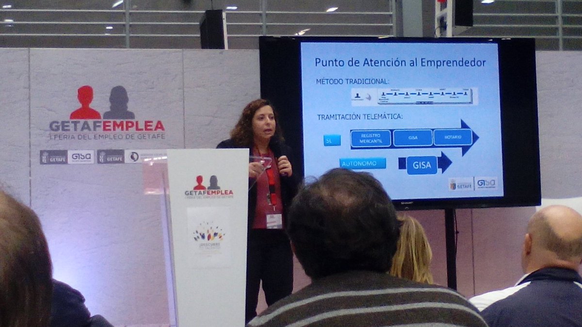 mariarlaboral's tweet photo. @GETAFEMPLEA. Interactuando con empresas de la zona sur de Madrid. Un cara a cara de conocimiento, curriculum y ponencias. https://t.co/ZCb1Sw1JNG