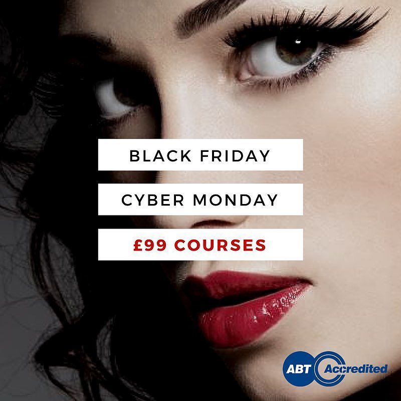 KHBeautyGroup's tweet photo. Our #ABT Accredited courses are available until the end of #Cyber Monday (28th November 20… https://t.co/X2969tUwA6 https://t.co/aJ4UaQftvh