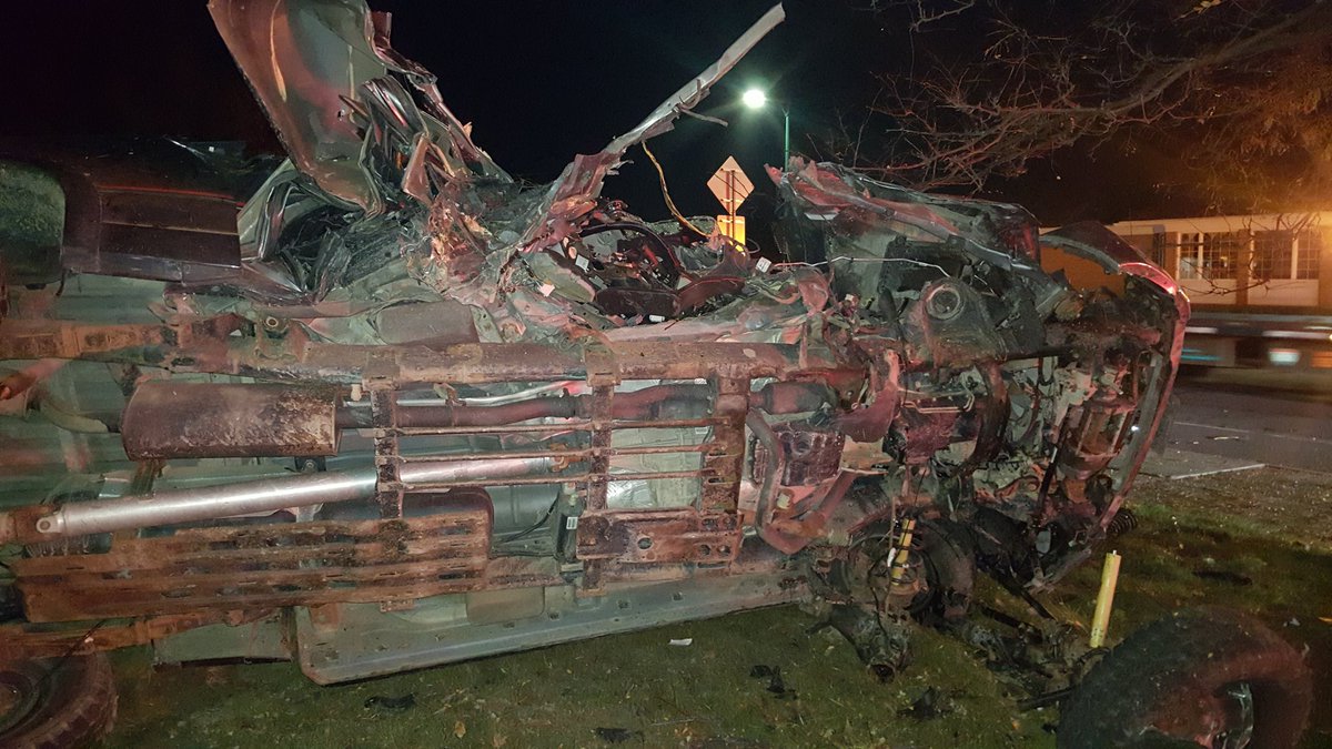 Great job over night by Elmira Firefighters, Elmira Police, Erway Ambulance, and Rinwalske Towing. 1 vehicle rollover Water St. &amp; Lake St.