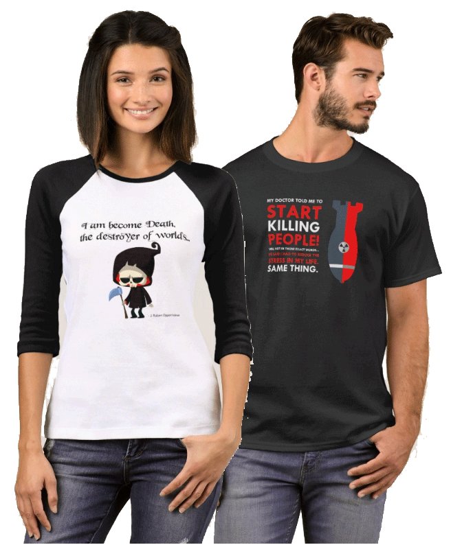 RunJoStyle's tweet image. Cute #Death quote and #Killer shirts now added in time for #Christmas - ow.ly/2NCy306hs2N
