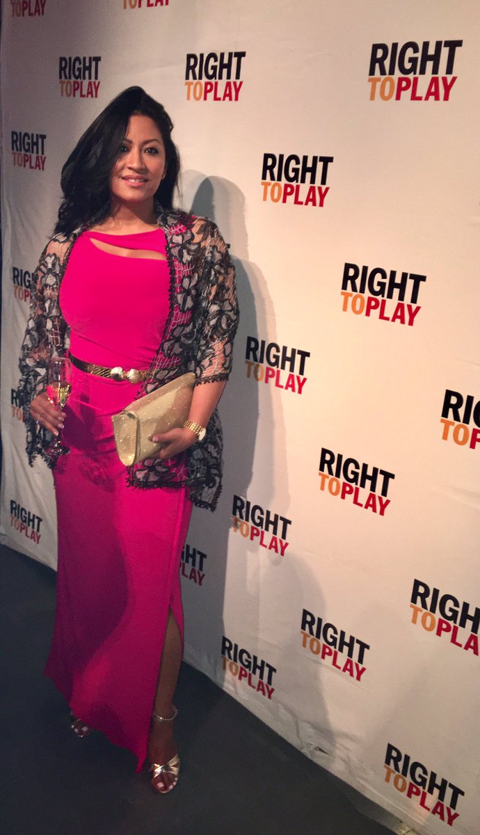 DrDaisyBennett's tweet photo. #AboutLastNight..supporting @RightToPlay_UK #BigRedBall @MarkDurdenSmith @miketindall13 #DisadvantagedChildren https://t.co/O12h2Bc7op