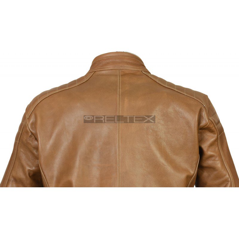 #brown #new #biker #jacket Take a look at our new heritage brown leather biker jacket now! bit.ly/2f76R69