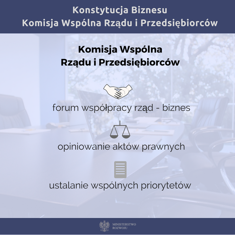 MFIPR_GOV_PL's tweet photo. #Morawiecki: Wprowadzamy dwa partnerskie rozwiązania instytucjonalne: Rzecznika Przedsiębiorców i Komisję Wspólną Rządu i Przedsiębiorców https://t.co/5k8lKZ25vS