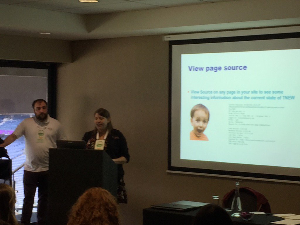 chuckreif's tweet photo. @TessituraKaryn and @caspianturner rocking a TNEW session at #TECDublin16 https://t.co/HKkZqNLRCw