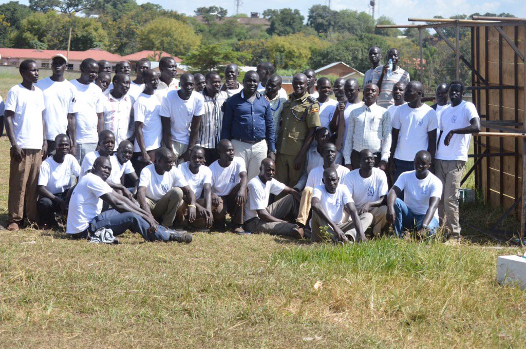 NCPF_Official's tweet photo. #ThrowBack: Group photo of Our coordinators of North Kyoga and ACP Muleterwa after the #IGPConference in Kitgum https://t.co/ylyiGlfljG