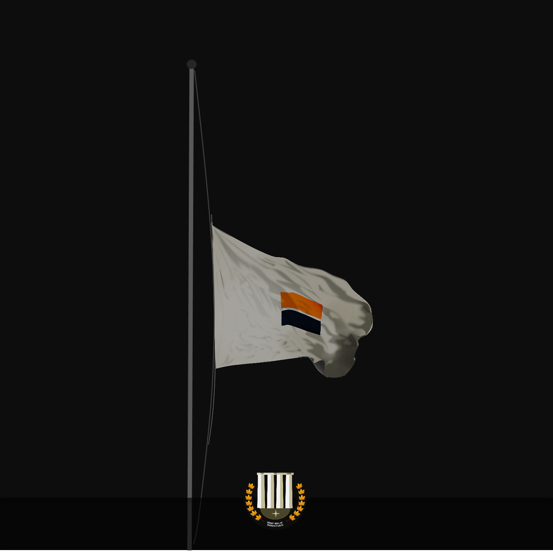 AuscaniaGov's tweet photo. Symbolizes condemnation and dying relations, the flag is now half-masted; the SQ government officially decided to cut ties with PH. https://t.co/l62MLoGPEJ