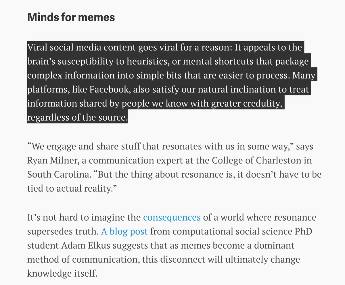 danidominguez's tweet image. cc @AlvarezUned #heuristics #cognitiveshortcuts MT @BKCHarvard social networks &amp;amp; people with differing viewpoints qz.com/839982/social-…