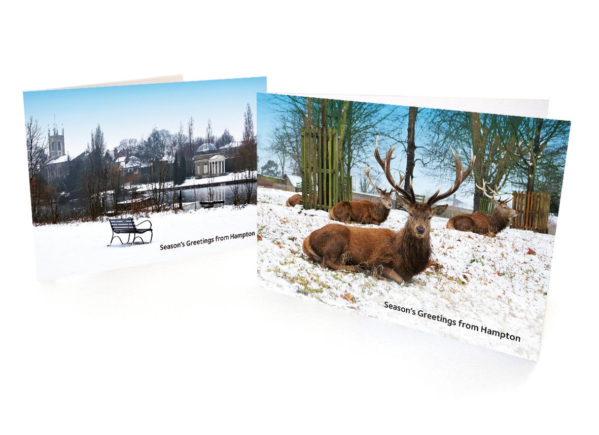 Our Xmas cards on sale @ Hampton Cheese and Wine Company, Hampton Cellar and from HS committee. Only £4 pack of 10 bit.ly/2g2QTed