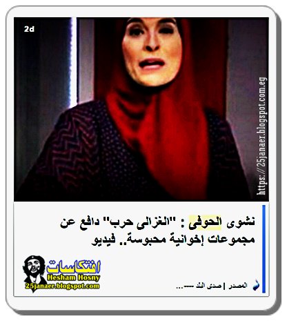 نشوى الحوفى : "الغزالى حرب" دافع عن مجموعات إخوانية محبوسة