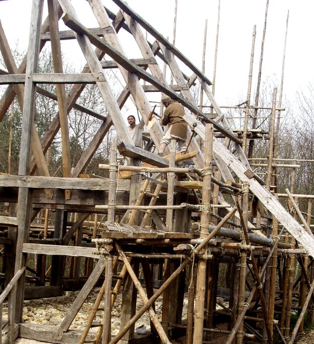 timberframehq's tweet photo. Campus Galli. in  Baden-Württemberg, Germany. Plans are to build a medieval monastery with ninth-century methods.  https://t.co/EKLusjYvUV https://t.co/WnV3eK4gB4