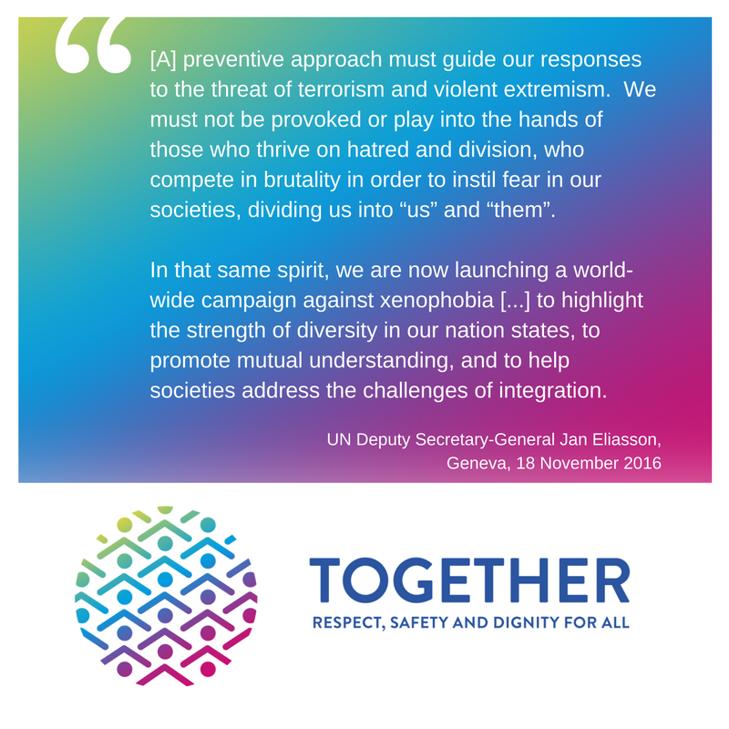 UN's tweet photo. We must stand for basic values &amp; principles. Nobody can do everything, but everybody can do something - Jan Eliasson https://t.co/IHaJkK8PuS https://t.co/1Dj5DmEG93