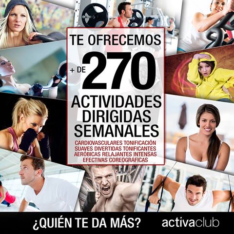 activaPUERTO's tweet photo. Mucha, mucha variedad de actividades en #activaclub #activate #jerez https://t.co/HLmpbROr23