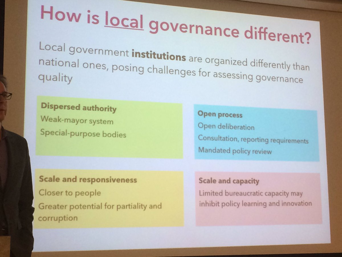 westernuLGP's tweet photo. @bigcitypolitics explaining how local governance is different from provincial and national governance. #LGSS2016 https://t.co/p0RP24RM3r