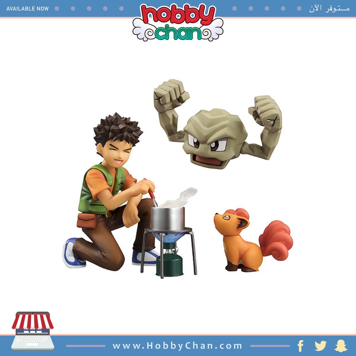HobbyChan's tweet photo. Pokémon GEM Series Takeshi &amp; Geodude and Vulpix ~ aren't they adorable!!
المزيد من منتجات البوكيمون الجميلة موجودة لدينا https://t.co/yN0C58Enpi