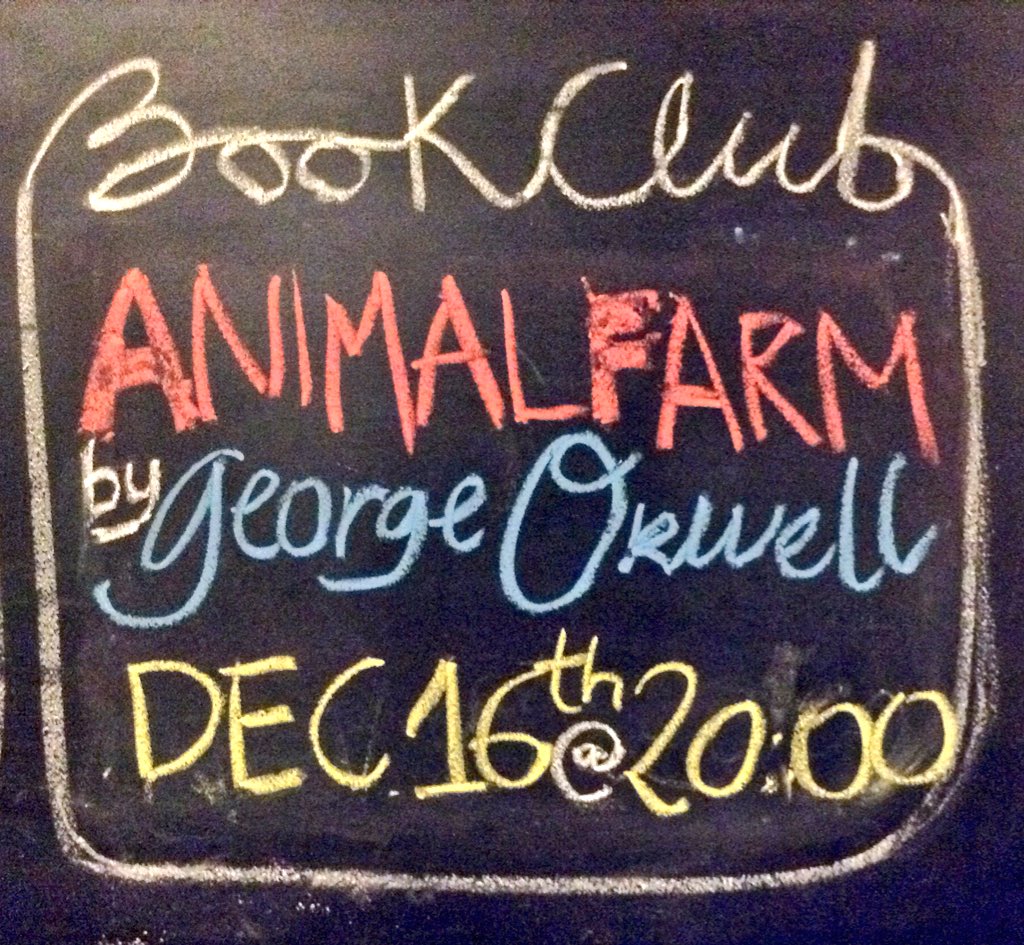 triploinc's tweet photo. The #triplo #bookclub has decided to #read #AnimalFarm by #GeorgeOrwell に決まりました。#LearnExtendCreate #esl #efl #learnenglish https://t.co/kujdelqy26
