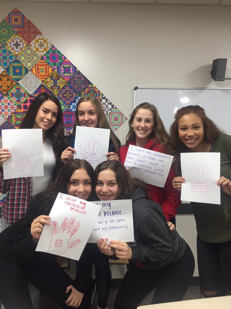 Why are YOU thankful for your education?