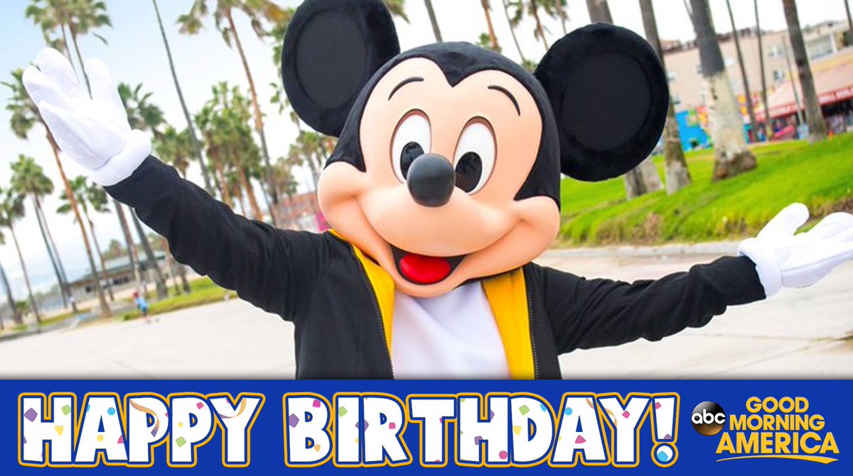 Happy Birthday Mickey Mouse Happy Birthday Mickey Mouse