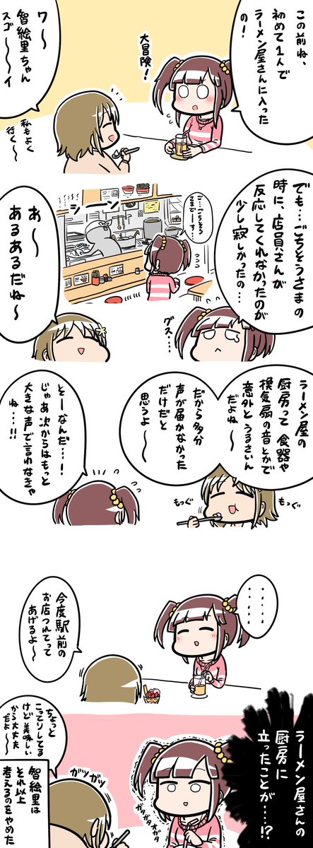 かな子と智絵里 