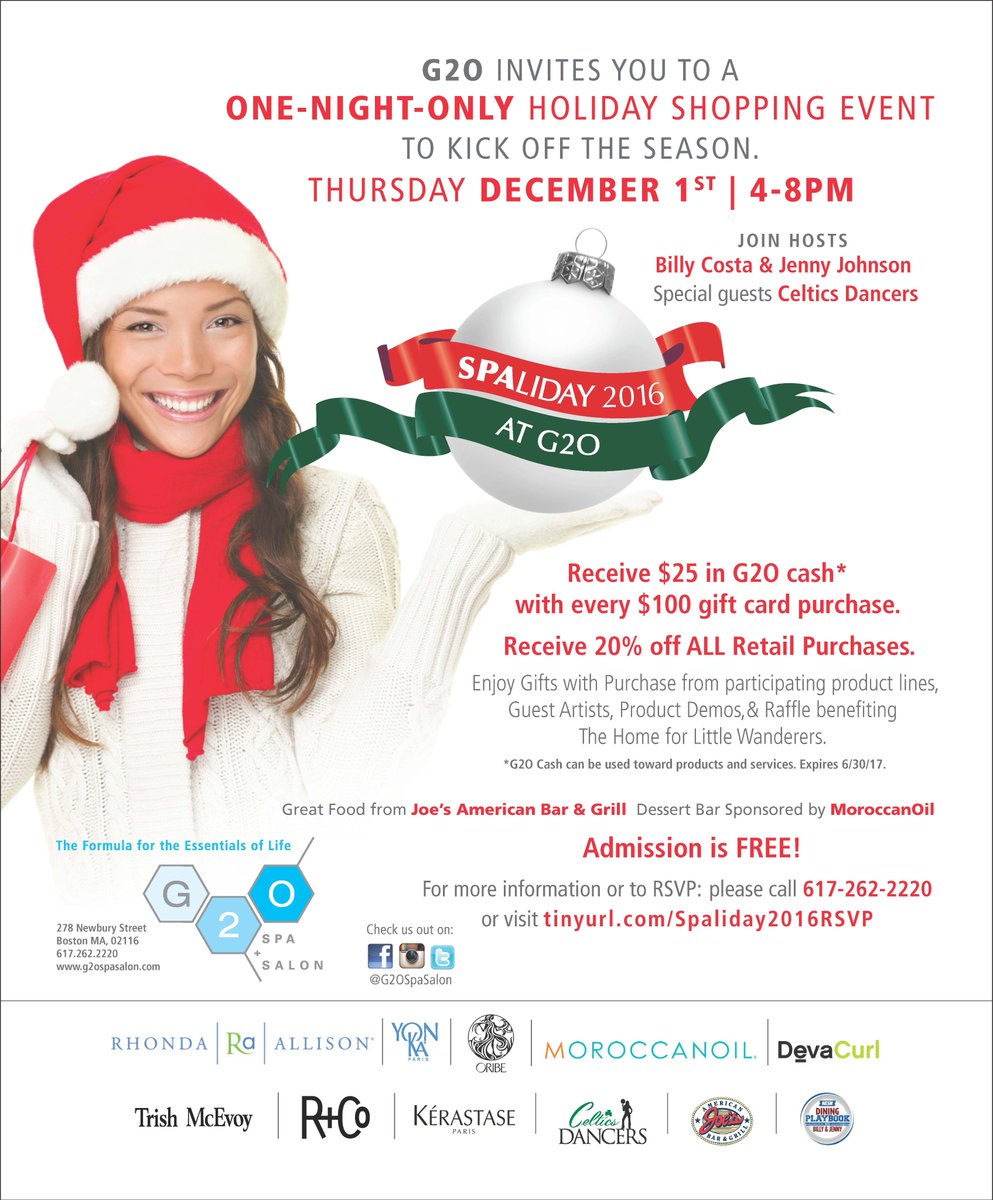 jennyj33's tweet photo. Shout out to @Joes_American & @Moroccanoil for their snacks at #SPALIDAY! 12/1, come enjoy @G2OSpaSalon & shop with @BillyCosta and me! https://t.co/4keWkE0CYU