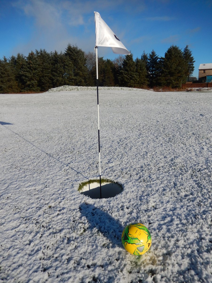 Golf Course Closed due to snow but fear not Footgolf is still available! Open weekends 1-2 pm &amp; weekdays upon request. #footgolf 
#GolfLife