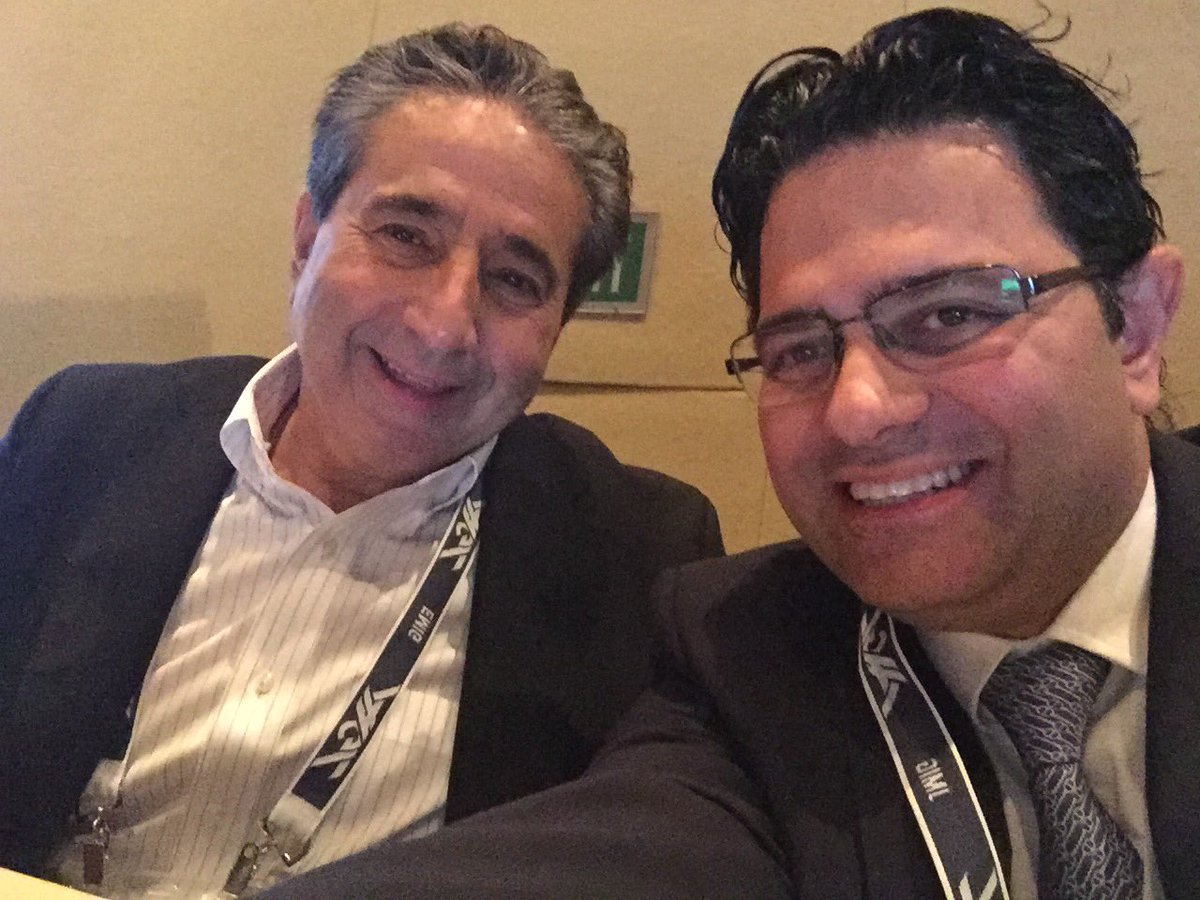 KarimNawfal's tweet photo. It was a pleasure moderating a Laparoscopic surgery session with #Dr Steve McCarus who turned up to have some #Lebanese heritage #AAGL2016 https://t.co/p0gMjhEoY9