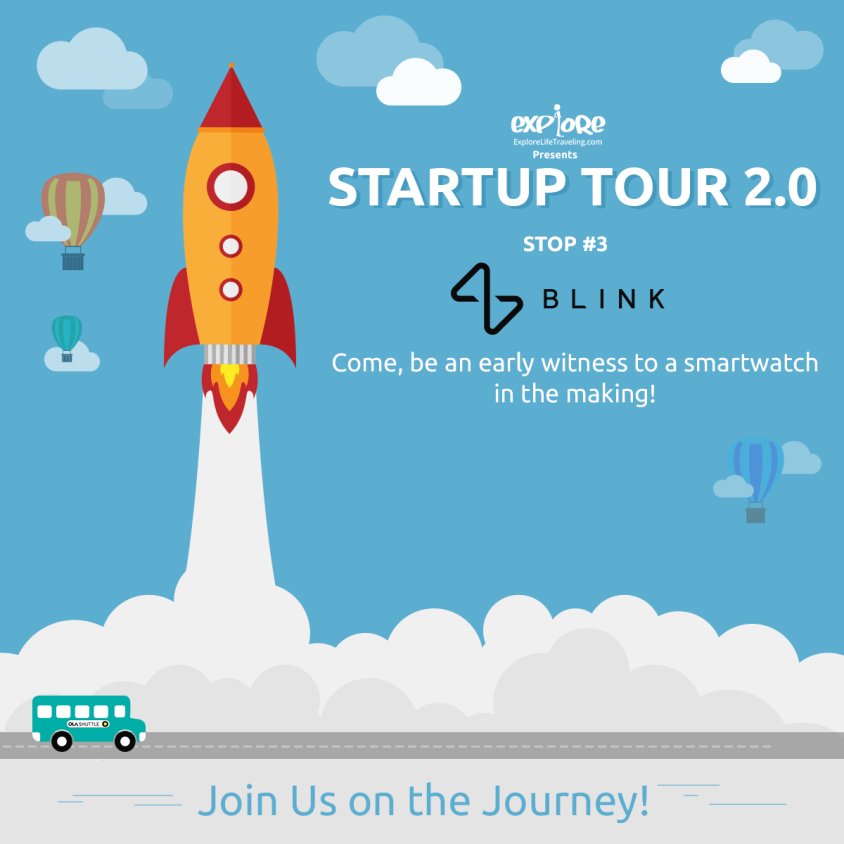Blink_Wearables's tweet photo. Be a part of the #StartupTour2 to know the story of our journey towards making of #Blink. @ExplrLifeTrvlng 

https://t.co/DcAheYE97L https://t.co/OOe6MPJ8tm