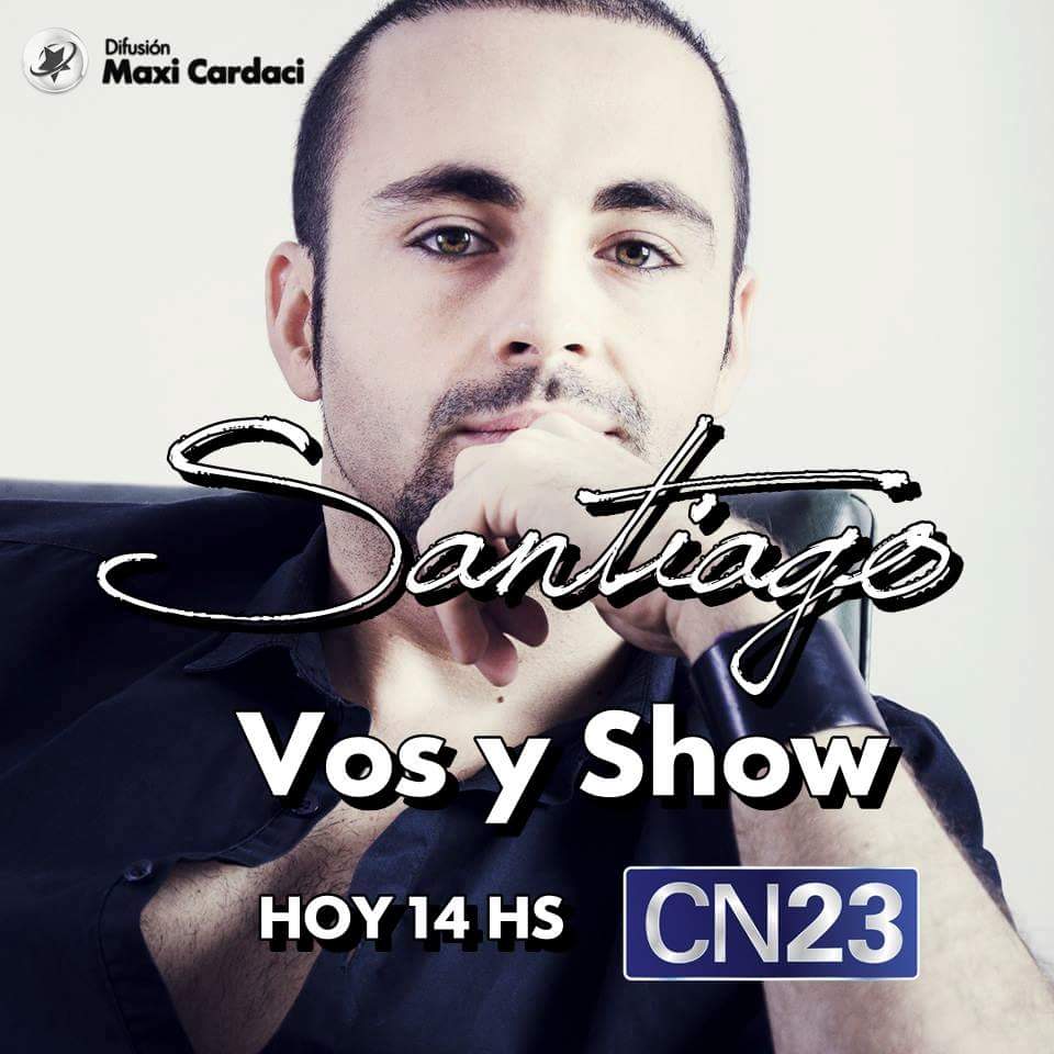CircoAventuras's tweet photo. [HOY] 14 Hs @SantiagoPalumbo en #VosYShow por @CN23 contandonos todo sobre la MAGIA de @CircoAventuras #Disfrutalo https://t.co/095OAeqMss