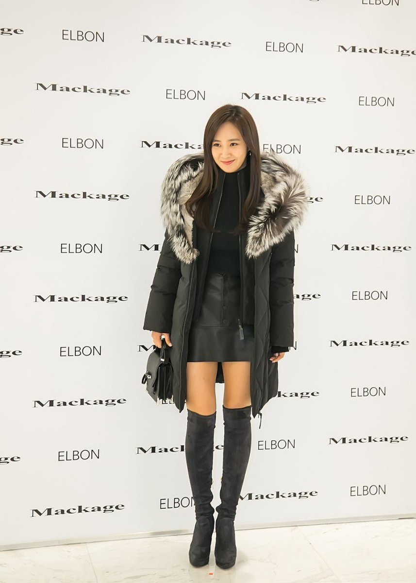 [PIC][15-11-2016]Yuri tham dự sự kiện khai trương cửa hàng mới của “Mackage 'K-STAR'” vào hôm nay CxjWONPUoAEziF6